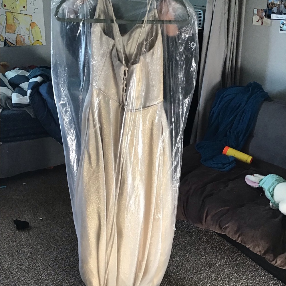 Gold Prom Dress